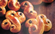 Oppskrift på Lussekatter