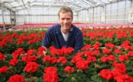 Stor på blomster