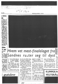 Sandnesgymnasiastene som kunne sin Potomac